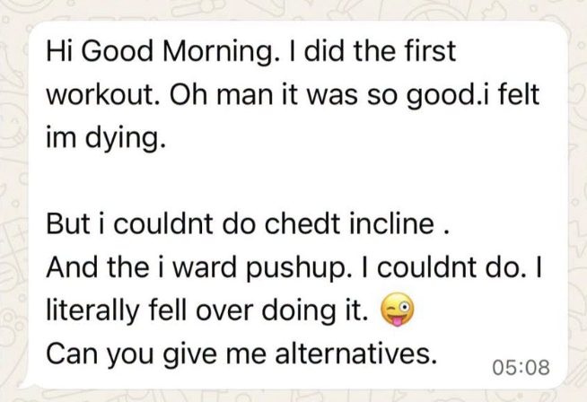 Client WhatsApp Review 3