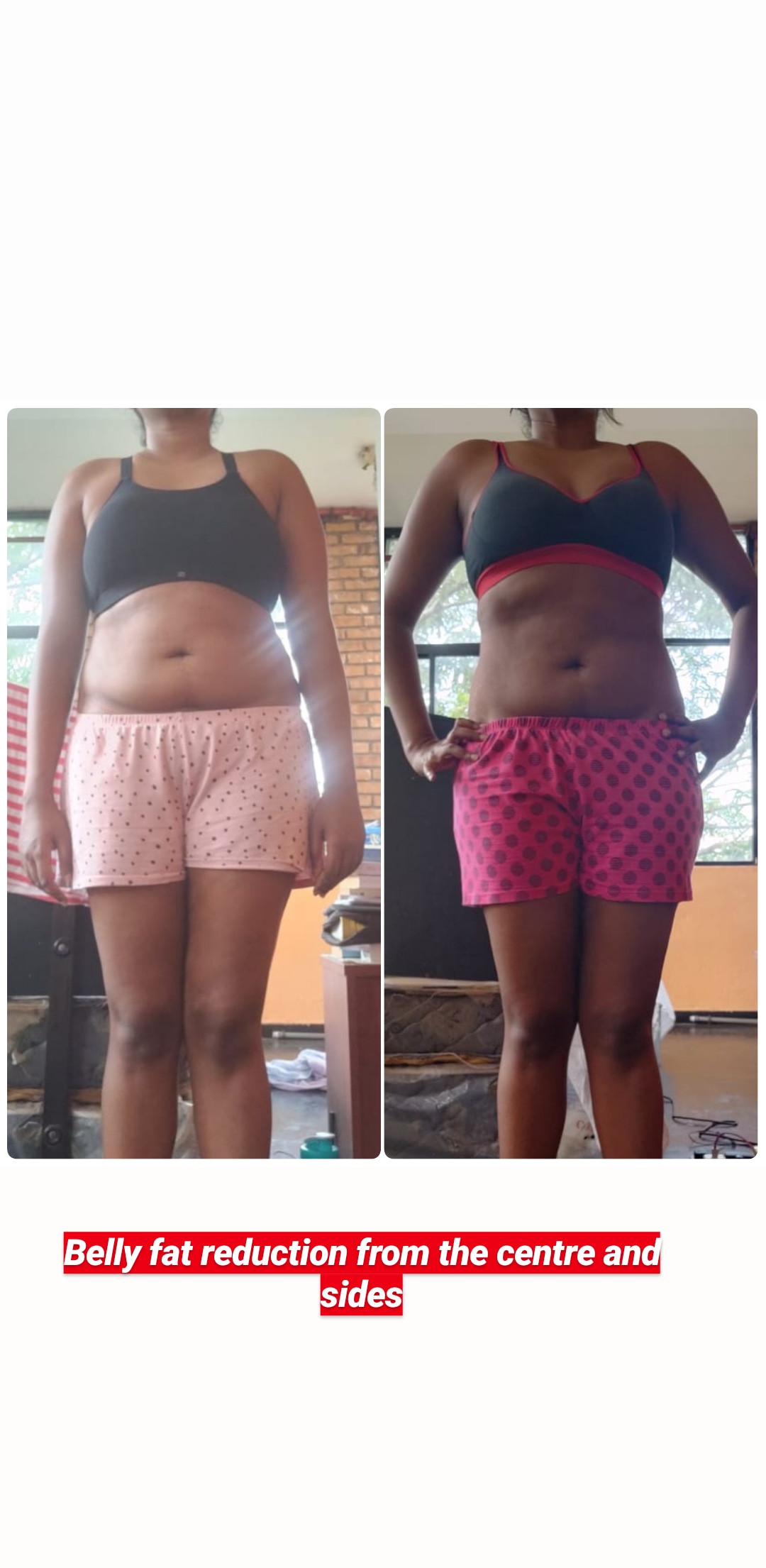Client transformation before and after