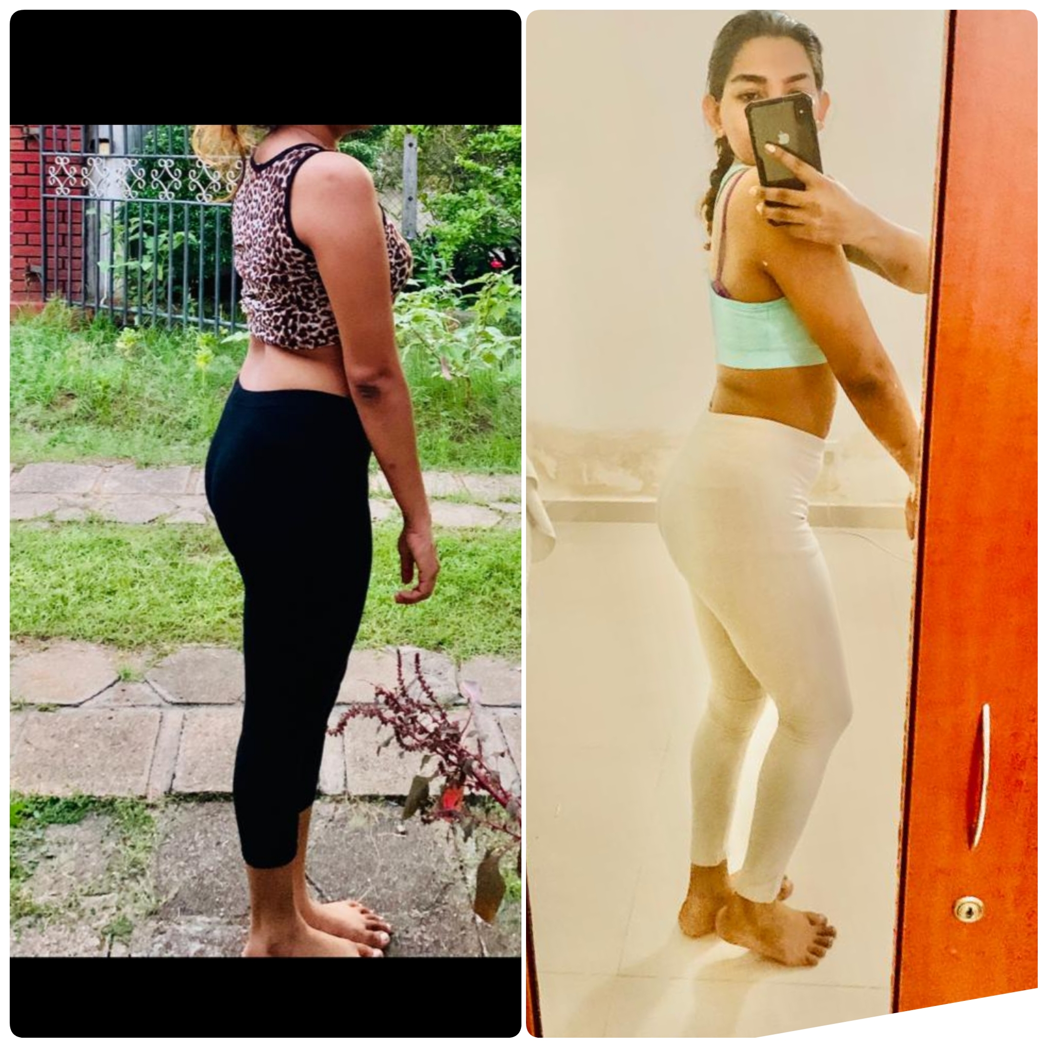 Client transformation before and after