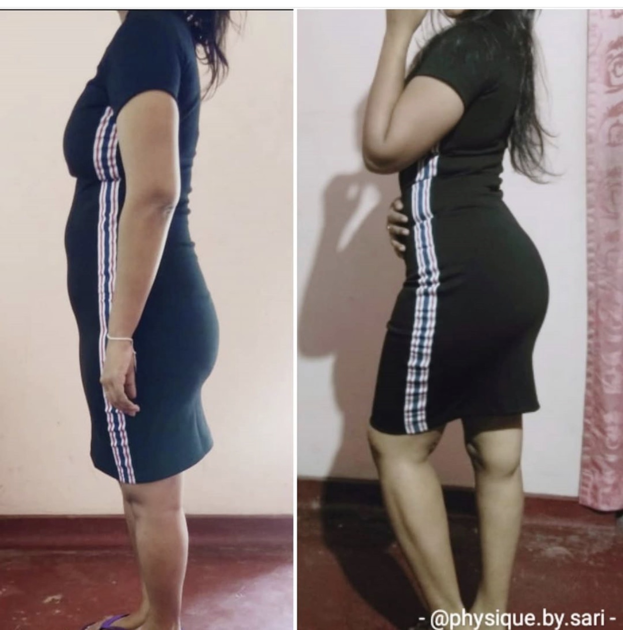Client transformation before and after