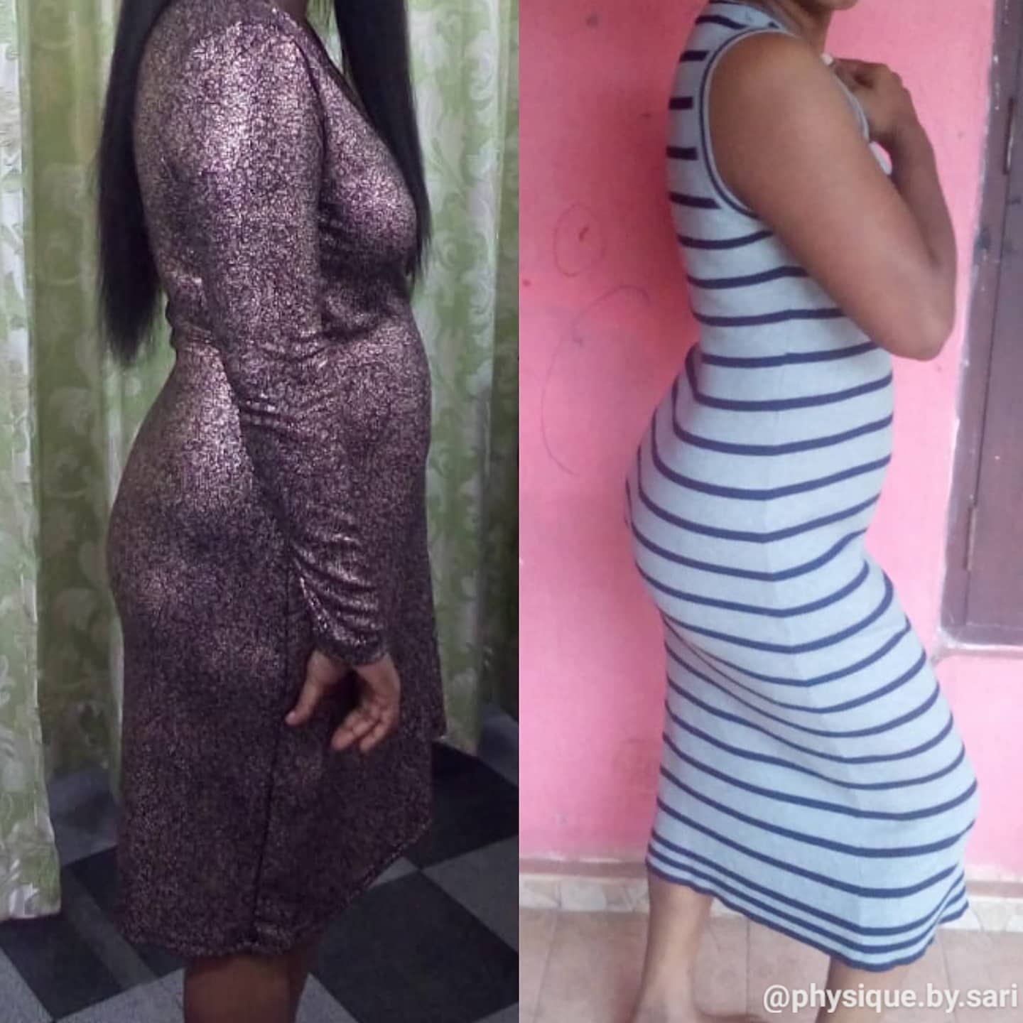 Client transformation before and after